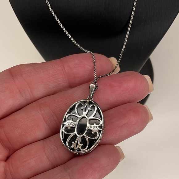 Silver 925 gorgeous necklace - Picture 1 of 5